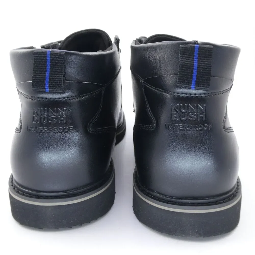 Nunn Bush Men's US 13 Denali Plain Toe Chukka Waterproof Boot, Black NWOB